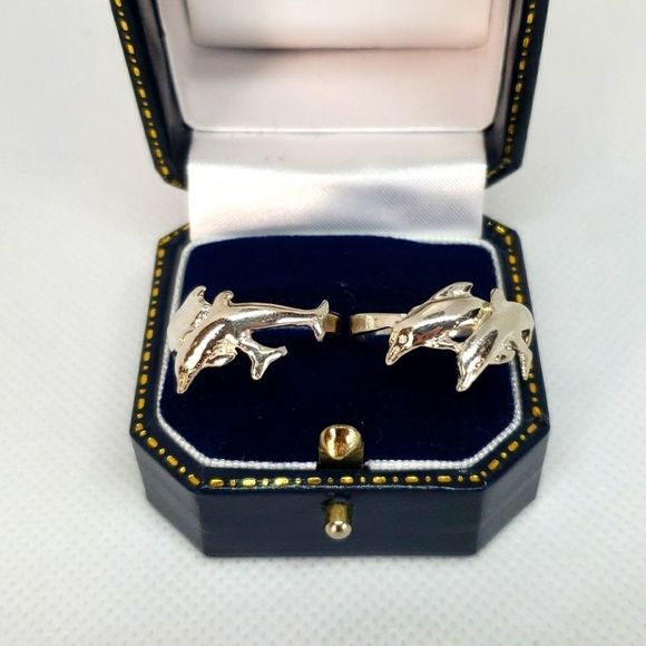 Silver Dolphin Rings - Picture 2 of 3